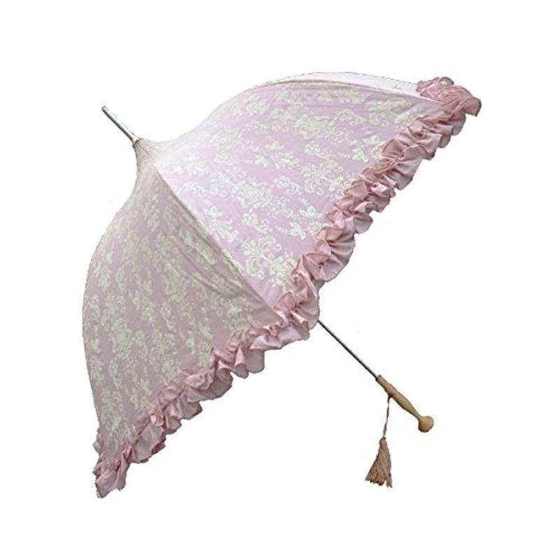 完璧 ラ ルイス アリス La Luice Alice アラベスク晴雨兼用傘 マドンナピンク F 傘