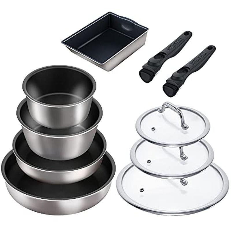 メーカーから直送 アイリスオーヤマ フライパン 鍋 10点セット 深型 フライパンで煮物も作れる 魅せるキッチン ガス火 Ih対応 お手入れ簡単 丈夫で長持ち オンラインストア販促品 Www Superavila Com