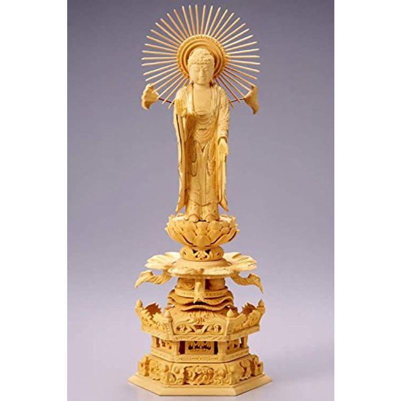 最大48%OFFクーポン 仏壇仏具のまごころショップ安伽堂仏像 西立弥陀