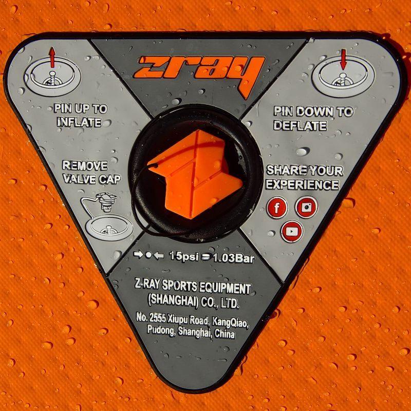 【最安値挑戦中】 Zray FURY 104 315×84×15cm ハイグレードSUPセット オレンジ 34081 サップ スタンドアップパドルボード 【HOV8973654882】(31536円)