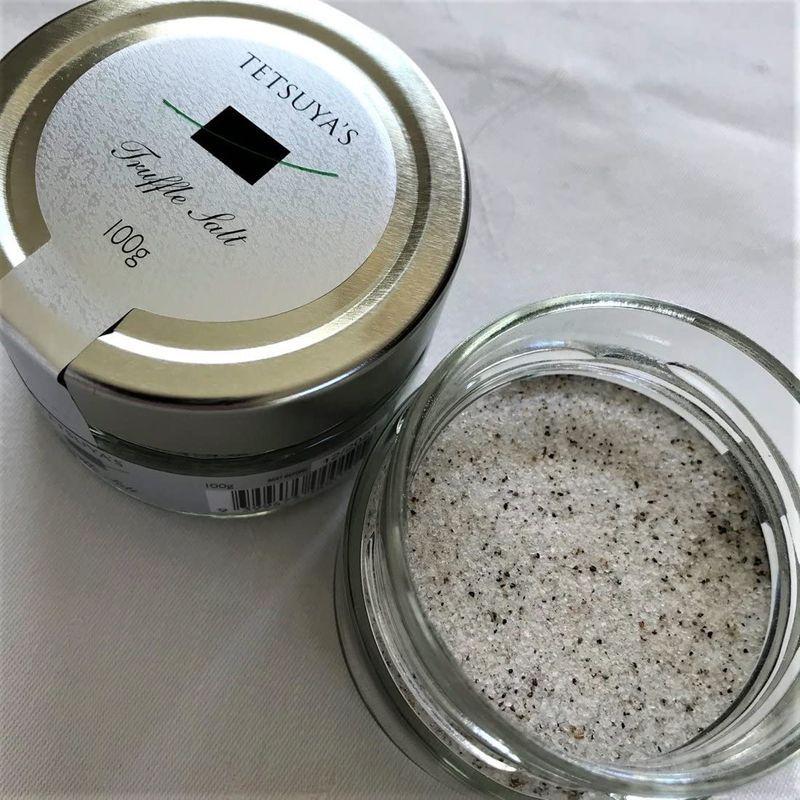 えるみストアTETSUYA'S　Truffle　Salt　100g　トリュフソルト　×　アブルッツォ産　トリュフ塩　お得用１２個カートン　黒トリュフ