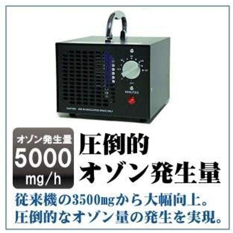 最新上位機種 オゾン発生量5000mg 業務用オゾン脱臭器 日本仕様・電気 