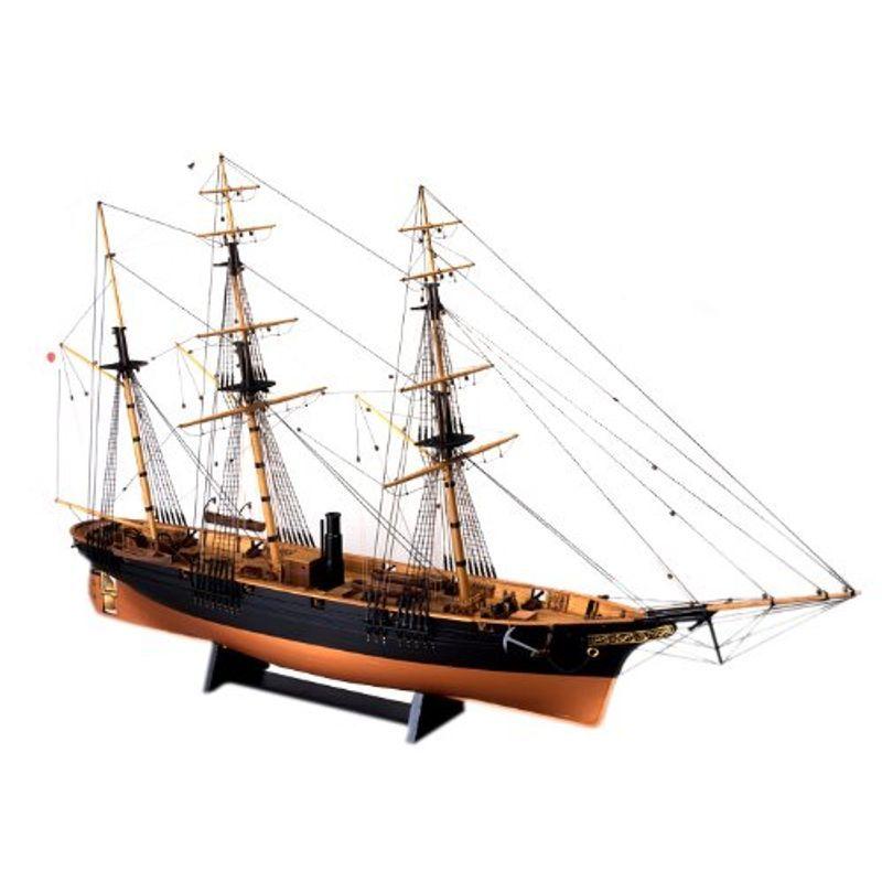 最大40%OFFクーポン ウッディジョー 75 咸臨丸 帆無し 木製帆船模型 組立キット