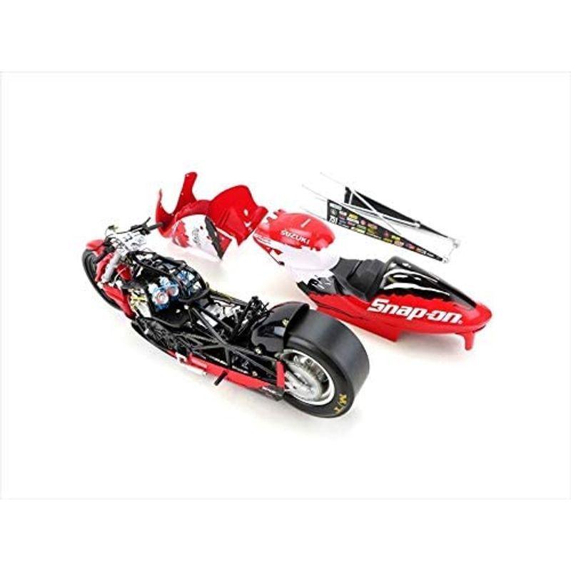 NHRA ProStock Motorcycle Suzuki TL-1000 1:9スケール ダイキャスト模型 完成品｜elumy-store｜02