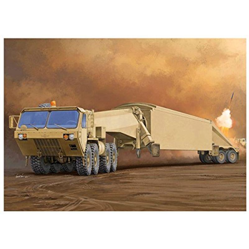 トランペッター 1/35 HEMTT M983トラクター&TPY-2 Xバンドレーダー プラモデル 01059