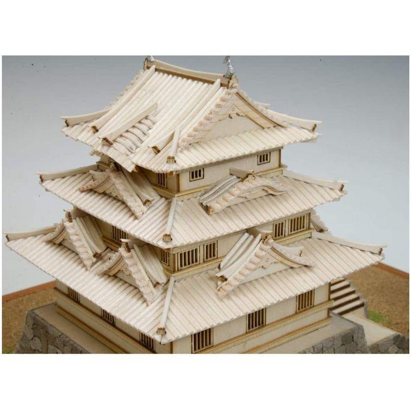 ウッディジョー 150 松江城 木製模型 組立キット 建物