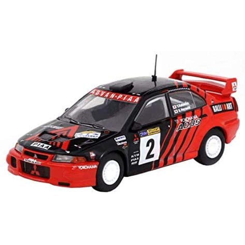 TARMAC 1/64 三菱 ランサーエボリューションVI WRC キャンベラ 1999 優勝 T京商 トミカサイズ