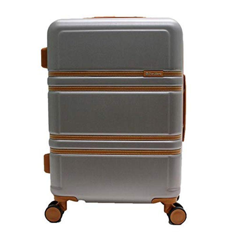 低価格で大人気の スーツケース プレジデント President ２０インチ (シルバー) TUBO SKYLINER キャビンサイズ Sサイズ カジュアルスーツケース