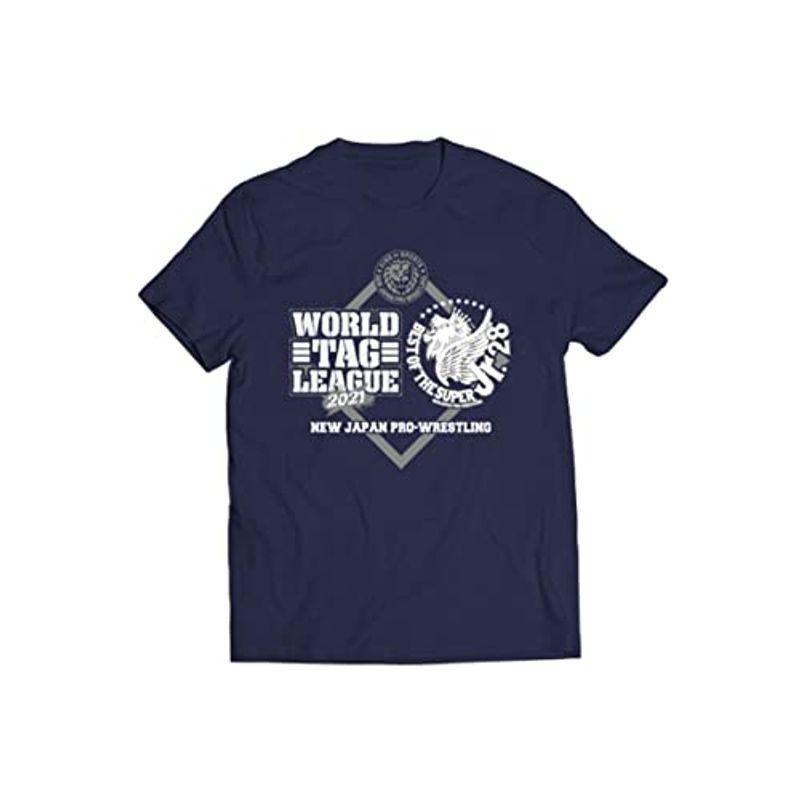 2022モデル 新日本プロレスリング Tシャツ WORLD TAG LEAGUE 2021 円高還元 amp; L OF Jr.28 THE BEST SUPER 大会記念