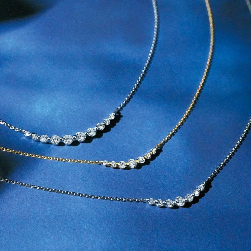 【公式】 ヴァンドーム青山 VENDOME AOYAMA K18PG ダイヤモンド リュール ネックレス AGAN605940DI 【AA1671686087】(58748円)