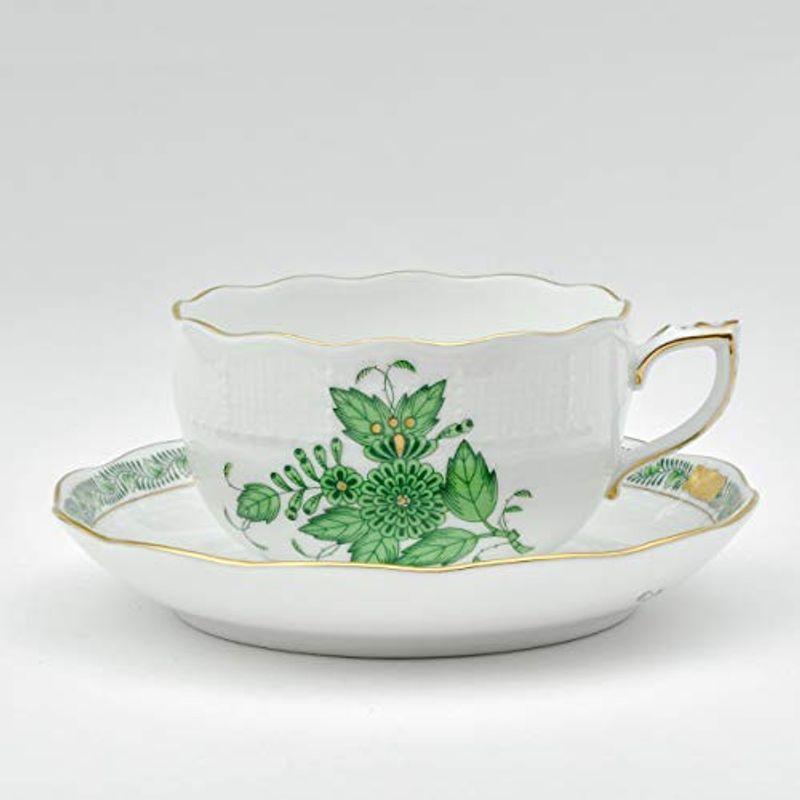 本店は ヘレンド Herend 並行輸入品 ティーカップ ソーサー 724 0 00 アポニーグリーン Av カップ ソーサー Iptc Net Br