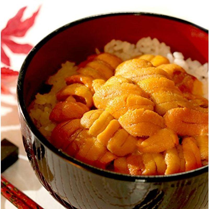 えるみストア黒帯 塩水うに ウニむき身 塩水仕立て ばふんうに 100g 宅配便配送