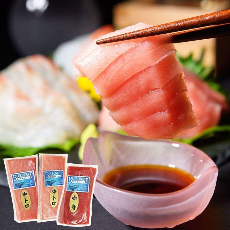 1年保証 食の達人森源商店 本まぐろ 産地直送 完全養殖 3サク約500g 赤身 1サク 中トロ 2サク クロマグロ 本マグロ 鮪 まぐろ 冷凍便 産 Cisama Sc Gov Br