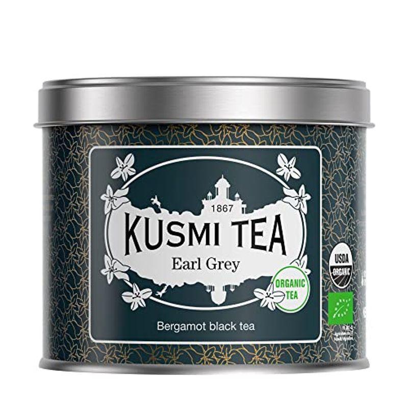 KUSMI TEA クスミティー アールグレイ 100g缶 オーガニック 有機JAS認証 紅茶 正規輸入品