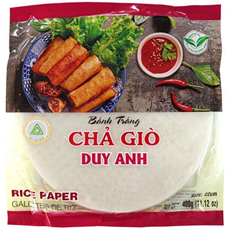 Duy Anh ライスペーパー 揚げ春巻き用22cm 400g 40個セット 新作入荷