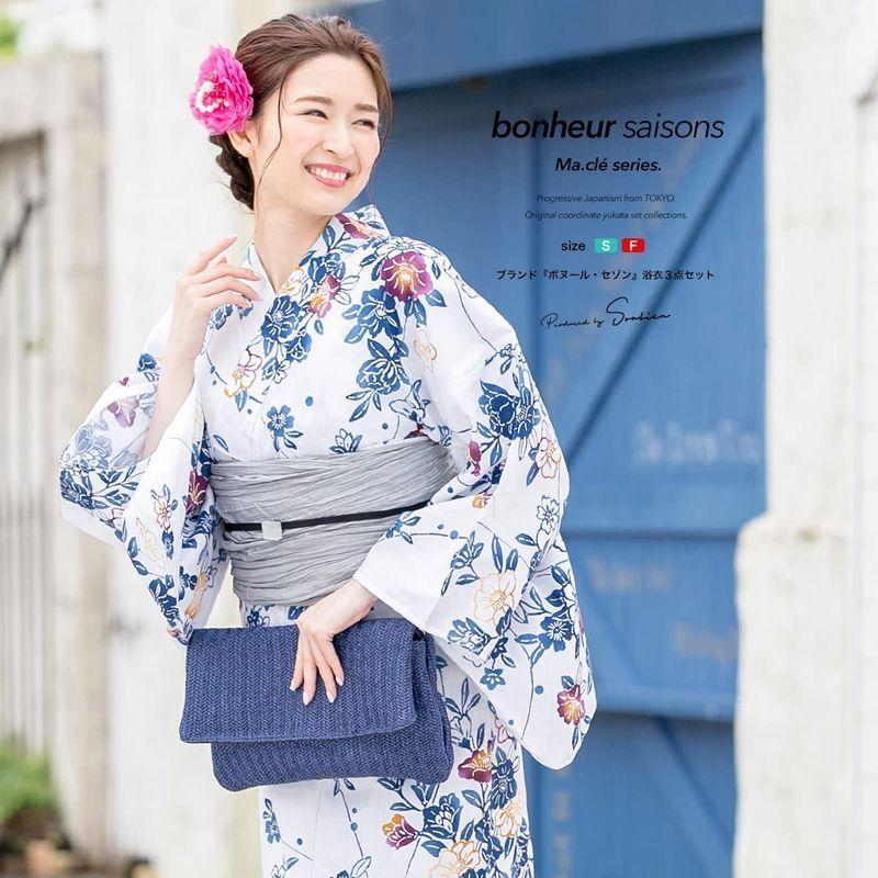 最大55%OFFクーポン 新品 綿紅梅.浴衣 紅型風柄.オフ白地緑紫黄色