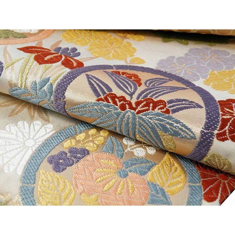 新入荷!!【日本未発売】 きもの屋 さらさお仕立て上がり 礼装用 西陣織 金刺繍入り 正絹 袋帯 能衣狂言の丸 常盤貴子 着用柄 th-10 【VQ1159006852】(40731円)