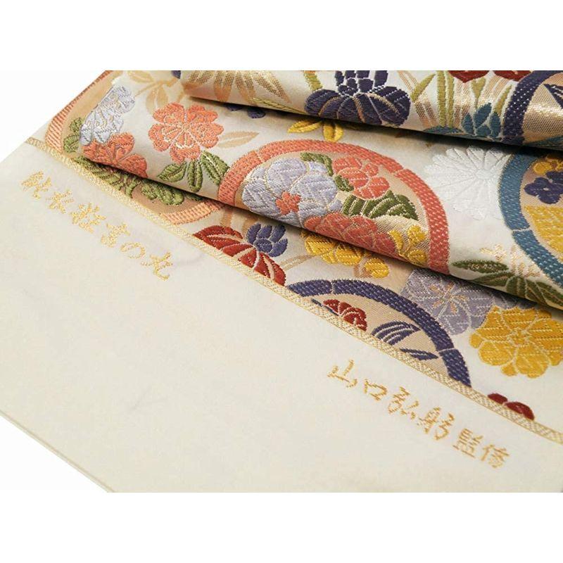 新入荷!!【日本未発売】 きもの屋 さらさお仕立て上がり 礼装用 西陣織 金刺繍入り 正絹 袋帯 能衣狂言の丸 常盤貴子 着用柄 th-10 【VQ1159006852】(40731円)