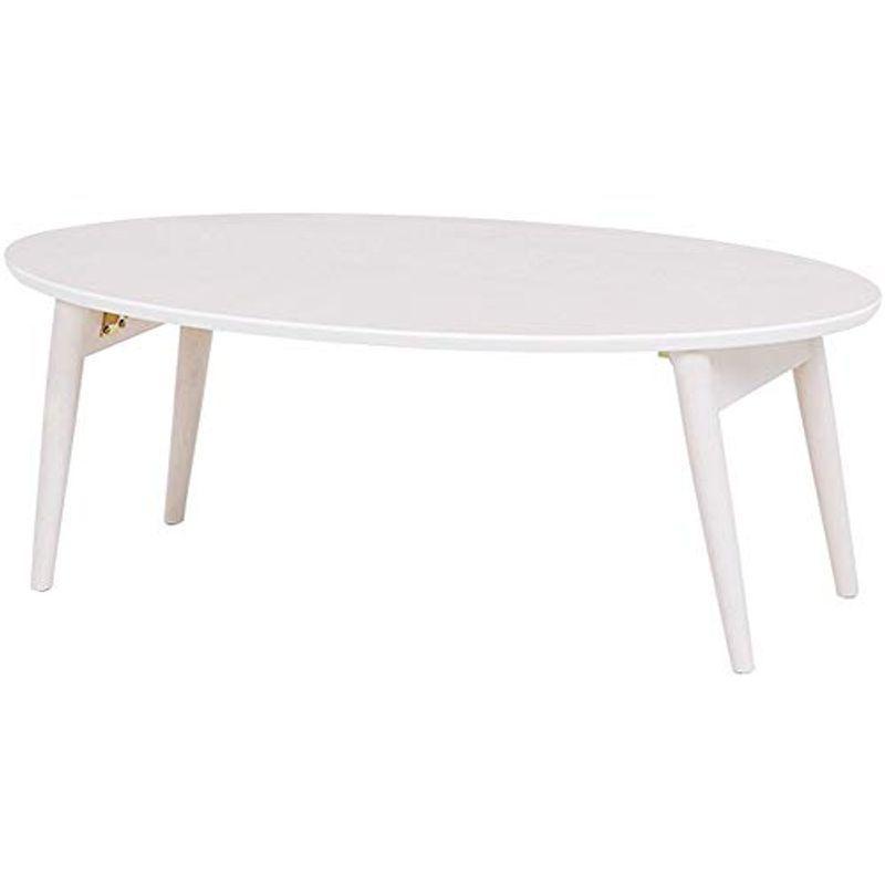 お気に入り 折れ脚テーブル ローテーブル リビングテーブル センタテーブル ホワイト 白 幅90 奥行50 高さ33.5 おしゃれ 木製 北欧 シンプル テーブル、デスクマット