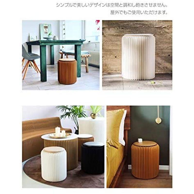 スツール ラック シェルフ 本棚 ペーパースツール 本棚 書棚 コンパクト 高さ42cm 折りたたみ 折りたたみ 北欧 紙製 ベンチ (ブラック) 20220620052434 00367 えるみストア スツール ラック シェルフ 本棚 ペーパースツール 本棚 書棚 コンパクト 高さ42cm 折りたたみ 折りたたみ 北欧 紙製 ベンチ (ブラック) 20220620052434 00367 えるみストア