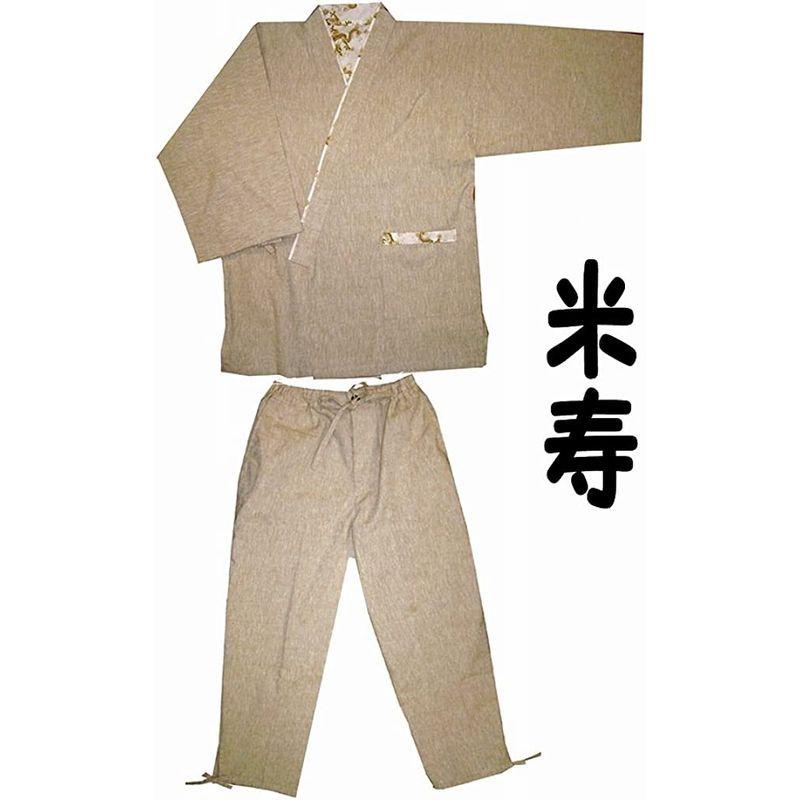 手描き絵 駄衛門 不動明王 紳士作務衣 M/L/LL 141-1907-3 (M， 米寿) 駄衛門 不動明王 紳士作務衣 M/L/LL M， 米寿