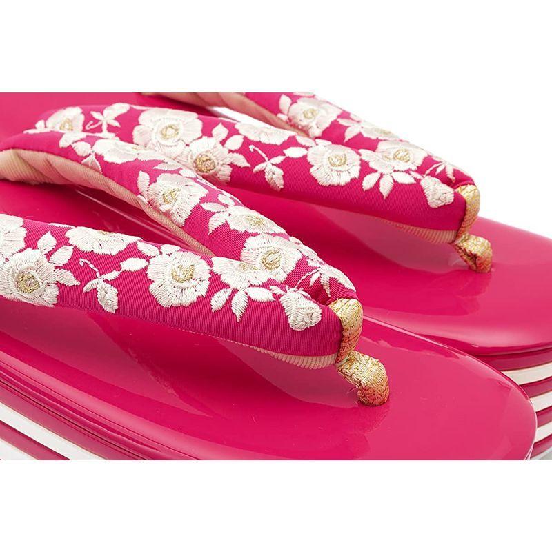 (ソウビエン) 草履 ピンク 重ね草履 カジュアル フォーマル (ソウビエン) 重ね草履 フォーマル ピンク 草履 カジュアル