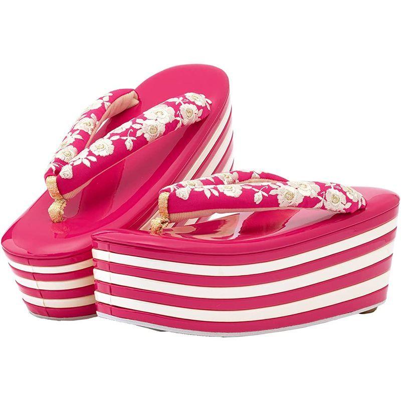 (ソウビエン) 草履 ピンク 重ね草履 カジュアル フォーマル (ソウビエン) 重ね草履 フォーマル ピンク 草履 カジュアル