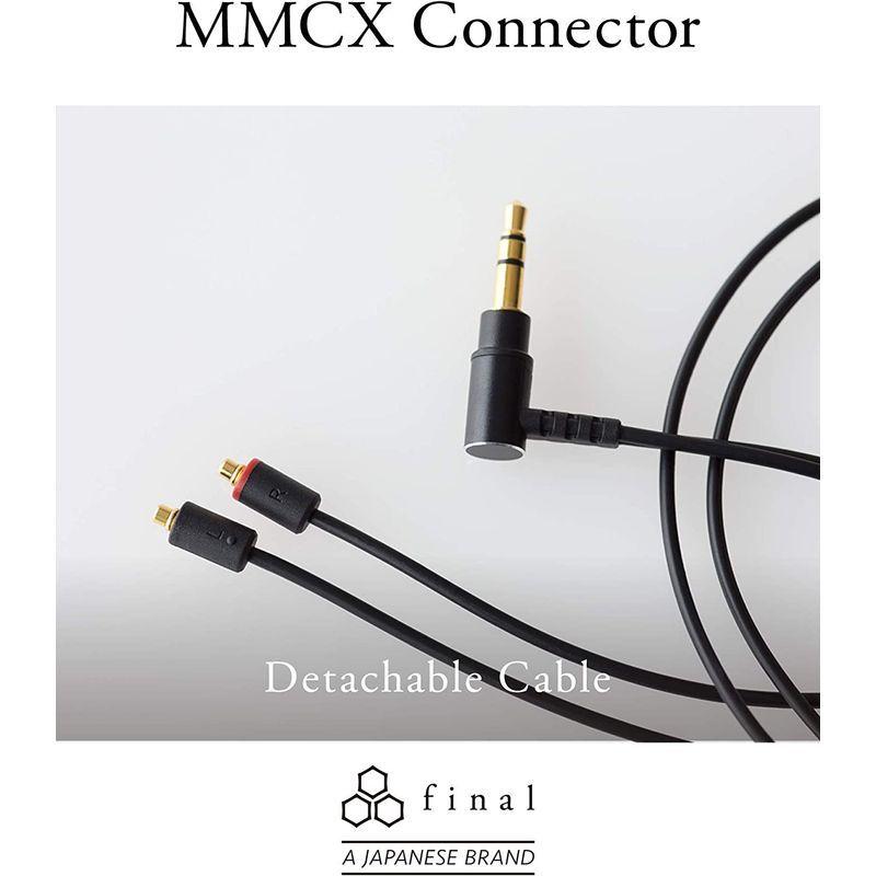 final E4000 カナル型イヤホン MMCX端子 リケーブル対応 ファイナル E4000 カナル型イヤホン MMCX端子 リケーブル対応 ファイナル