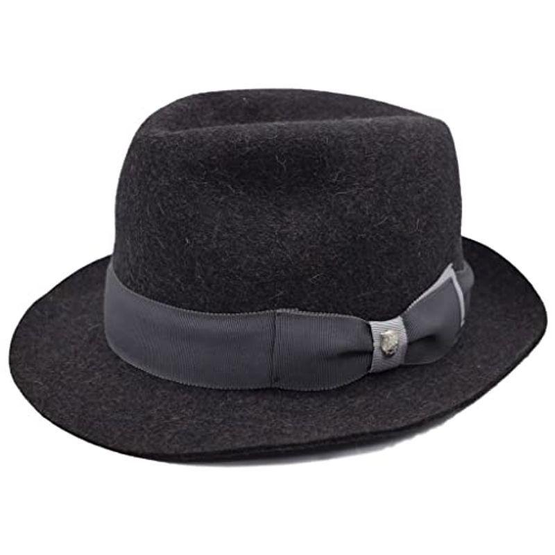 最大15%OFFクーポン 帽子 チロル 中折 (ダックス)DAKS メンズ (ブラック) 秋冬 日本製 ハット/D3531/マニッシュ 紳士 その他財布、帽子、ファッション小物