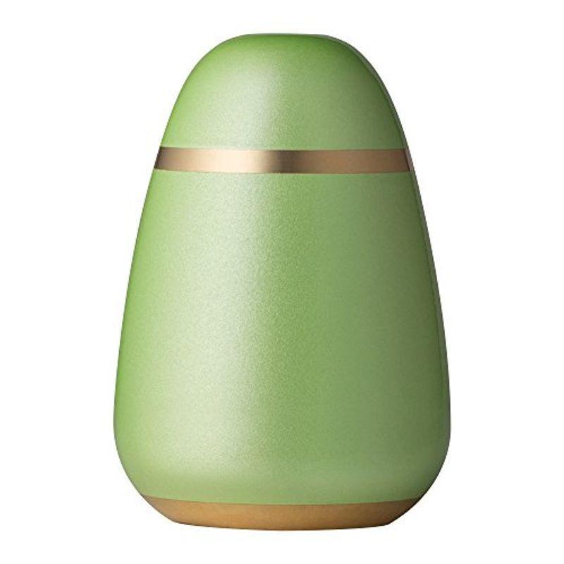ソウルプチポット ミニ骨壷 パレットエッグ アップルグリーン 真鍮 手元供養 分骨用 ミニ骨壺 668 緑色(11842円)