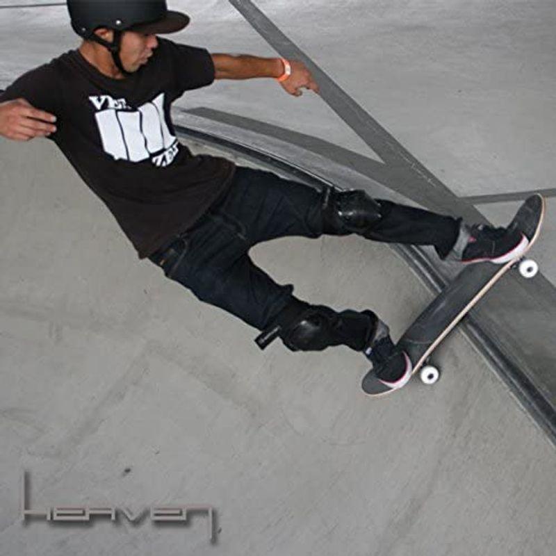 スケートボード 28.5×7.357インチ 72.4×18.7cm HEAVEN JUNIOR SKATEBOARD CHECKER チェッ HEAVEN スケートボード 5×7 357インチ 4×18 7cm JUNIOR SKATEBOARD CHECKER チェッ メイプル 7ply