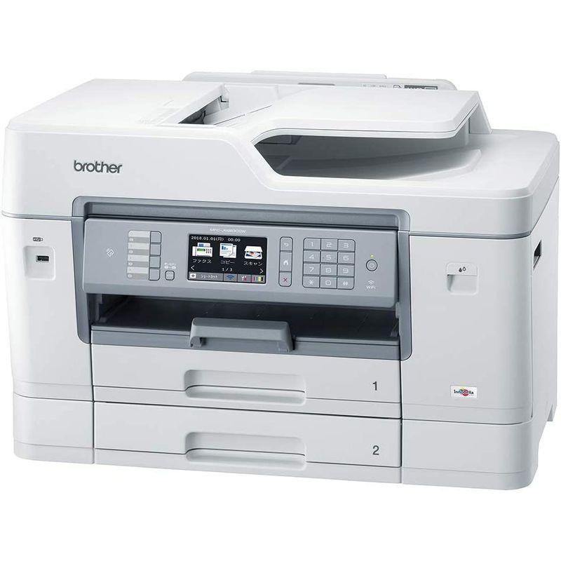 ブラザー プリンター A3 インクジェット複合機 MFC-J6983CDW ( FAX ADF 有線・無線LAN 2段トレイ 両面印刷 ) A3 ADF プリンター インクジェット複合機 MFC J6983CDW FAX 有線 無線LAN 2段トレイ 両面印刷