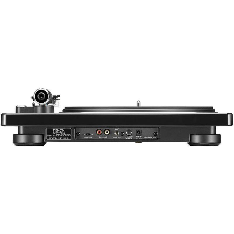 お値下げ デノン Denon DP-450USB レコードプレーヤー USB録音対応 ブラック DP-450USB-BKEM 【GMS1096570340】(38537円)