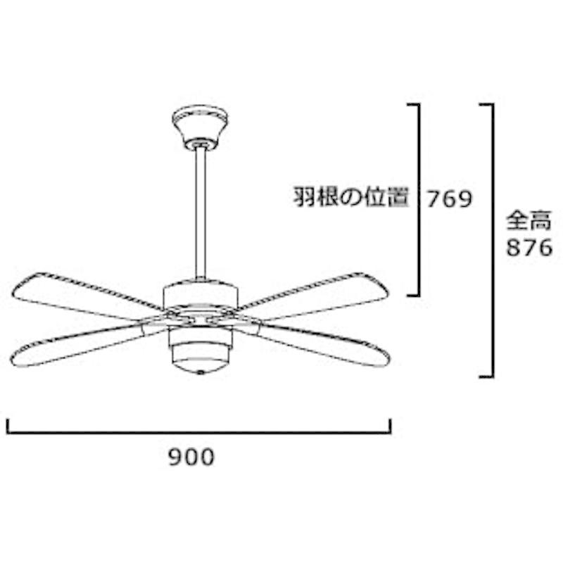 ダイコー シーリングファン シルバー 軽量 吹き抜け 傾斜天井 リモコン 簡易取付 DJE-053 シーリングファン シルバー 軽量 吹き抜け 傾斜天井 リモコン 簡易取付 DJE