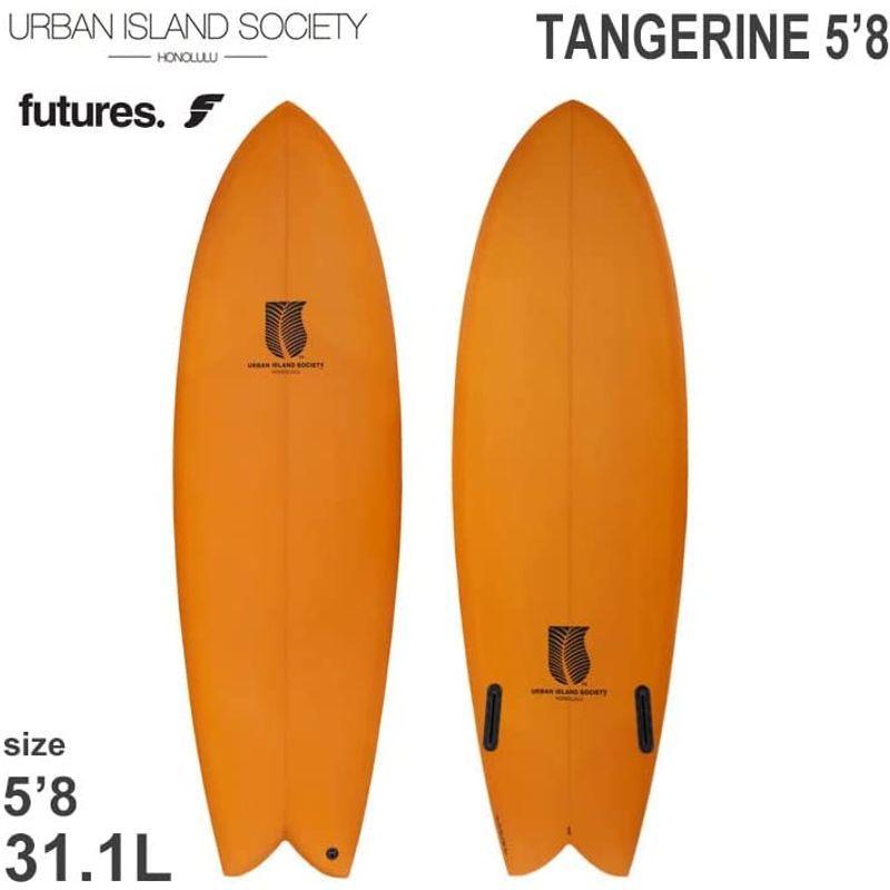 URBAN ISLAND SOCIETY TANGERINE タンジェリン 58 PU SURFBOARDS サーフボード 2022年