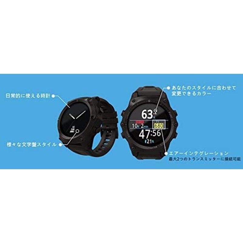 大人気 SHEARWATER（シアウォーター社）TERIC（テリック）ダイブコンピューター (ブラック) 【OC3848087357】(135235円)