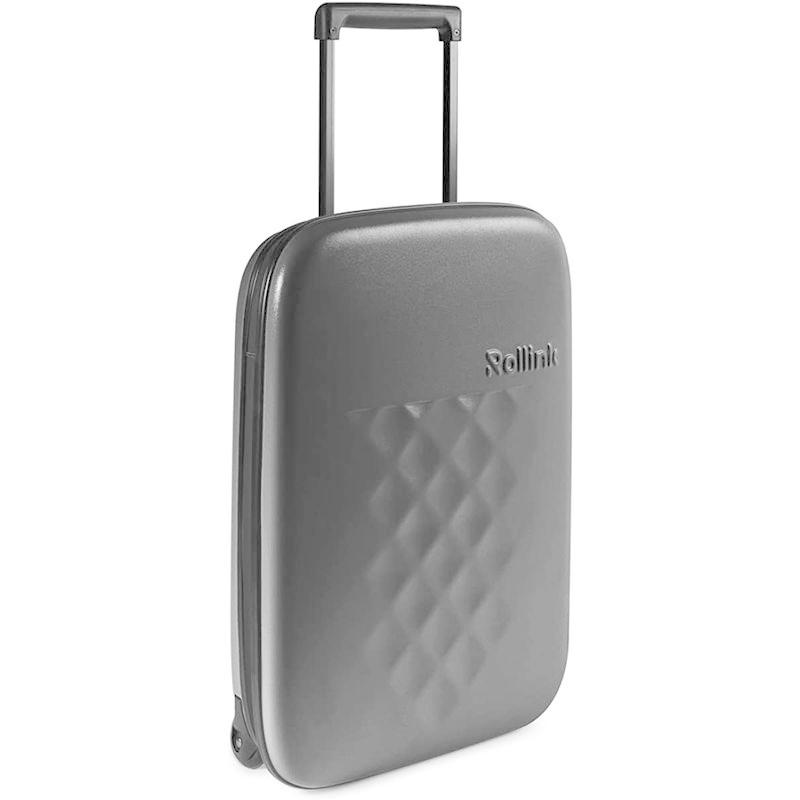 キャリーケース 機内持ち込み可 小さい 超軽量 1-2泊に最適 小旅行 ROLLINK(ローリンク) FLEX 折り畳み スーツケース40リ 機内持ち込み可 小さい 超軽量 2泊に最適 小旅行 ROLLINK ローリンク FLEX 折り畳み スーツケース40リ サイズ