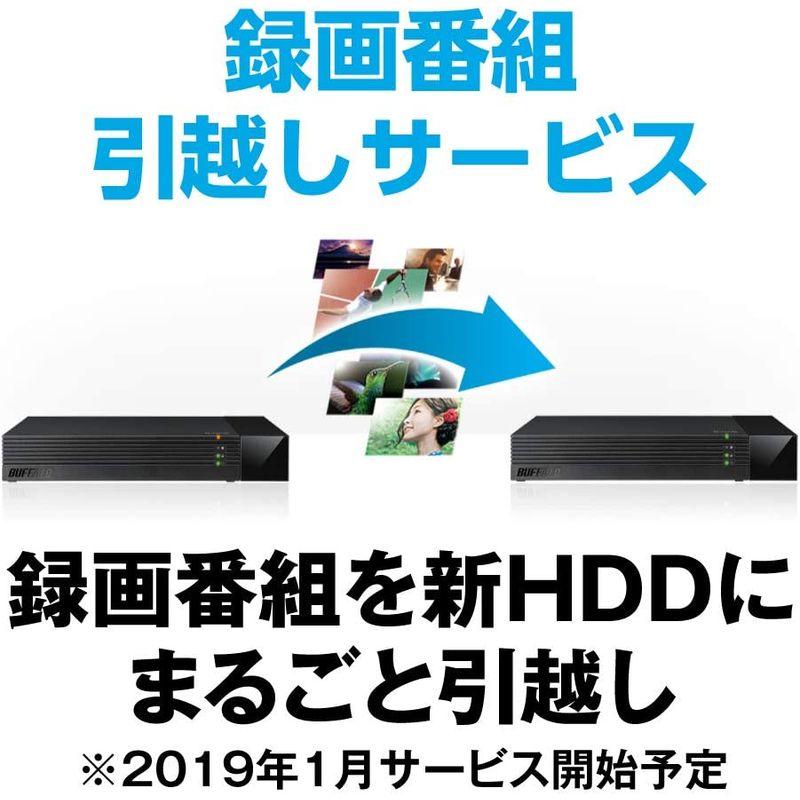 BUFFALO 24時間連続録画対応 使用量メーター付き 3.5インチ 外付けHDD