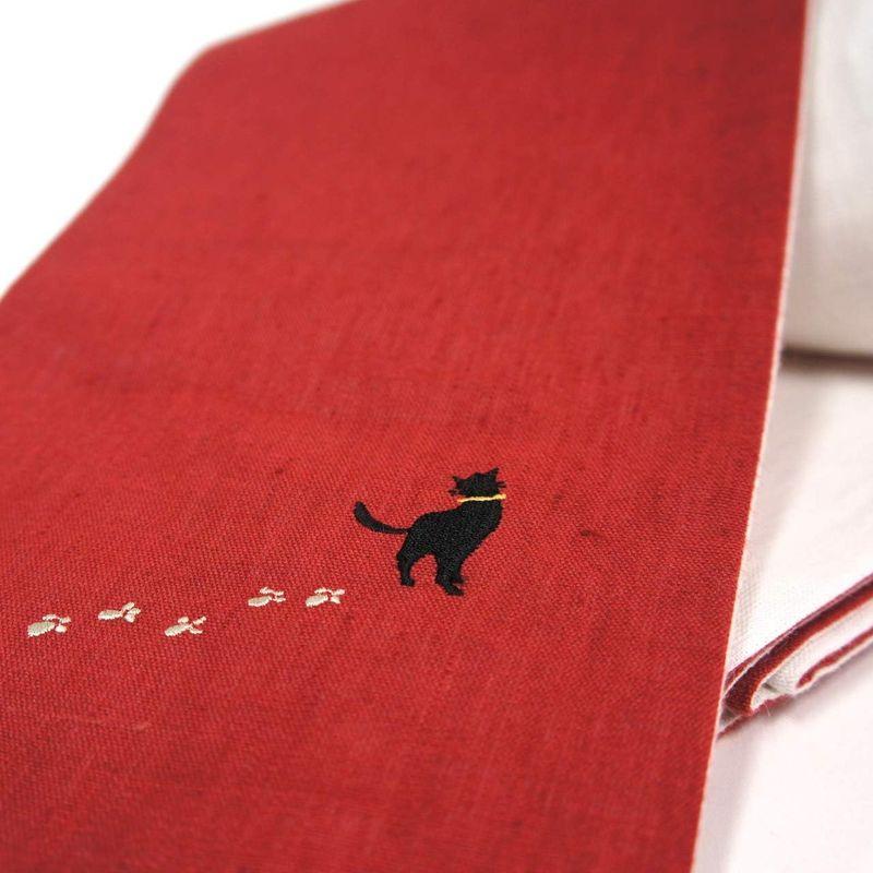 半幅帯 リバーシブル 浴衣 小袋帯 お洒落な半巾帯 浴衣帯 赤×白 お