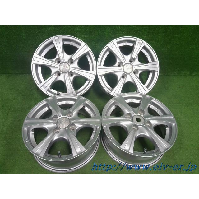 中古 ウェッズ・FANG・6本スポーク・普通車・13インチ・アルミ