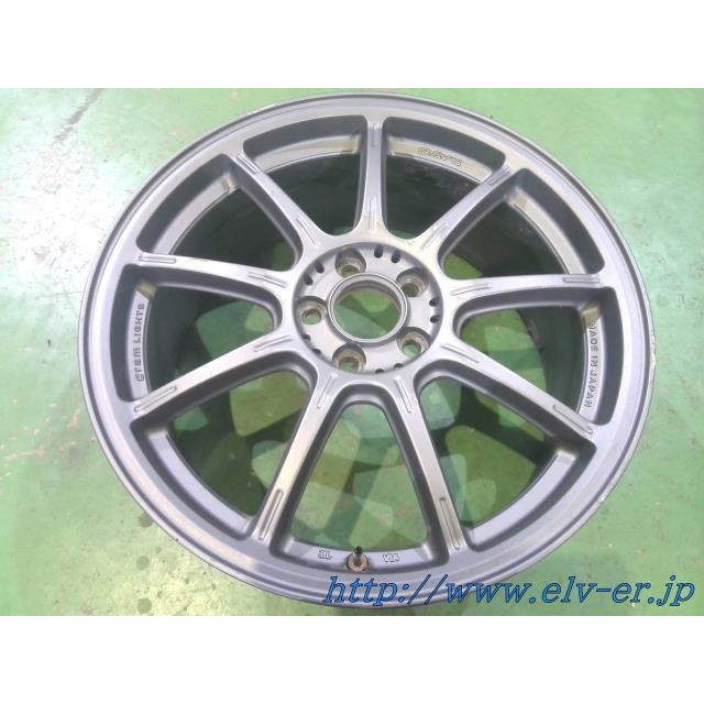 中古 アルミ RAYS グラムライツ 57G 17インチ 中古 (1)RAYS・gram・LIGHTS・57G・17インチ・アルミ ホイール : ELV