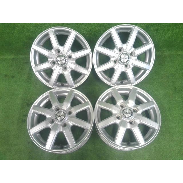 中古 トピー・LEVEL5・8スポーク・軽自動車・13インチ・アルミ