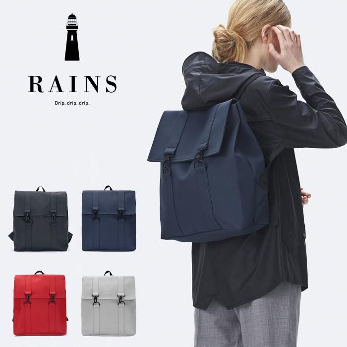 Rains(レインズ) MSN Bag リュック バックパック blue ブルー - icaten.gob.mx