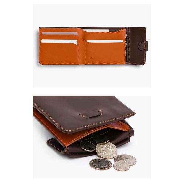 ベルロイ Bellroy 財布 コイン フォールド 二つ折り財布 薄型 レザー