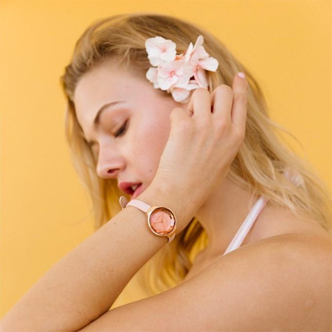 ルンバタイム Rumba Time 腕時計 レディース Orchard Gem Leather