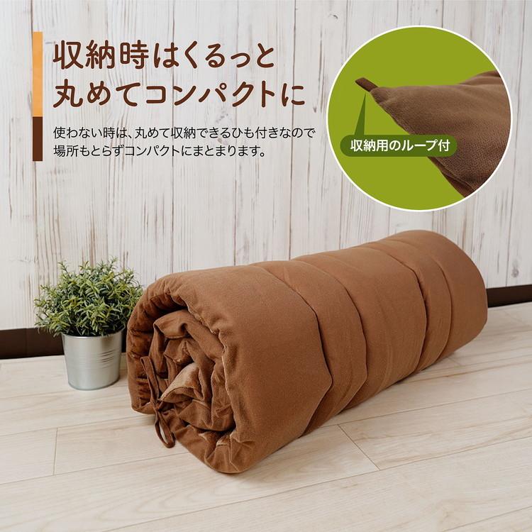 座布団 ごろ寝クッション 長座布団 70x180cm マイクロファイバー お昼寝用 休憩用 ふっくら ふんわり 極厚 おしゃれ｜elva｜04