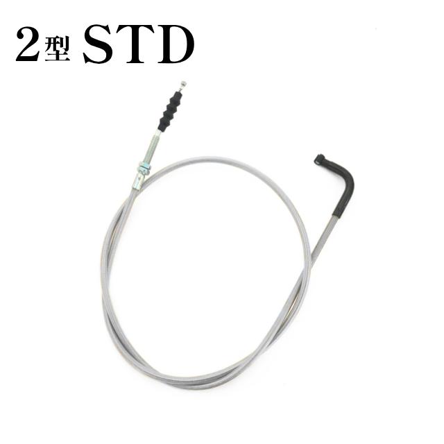 バリオス 2型 メッシュクラッチワイヤー STD 純正長 ノーマル長 日本製 