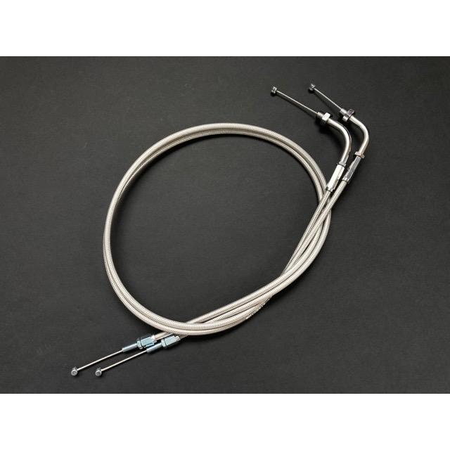 Z250FT A1 A2 メッシュアクセルワイヤー STD 純正長 ノーマル長 日本製 | 