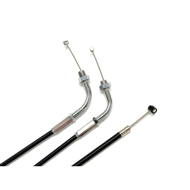 Z400FX Z400J Z550FX ワイヤーセット ブラック 日本製 長さ選択可能