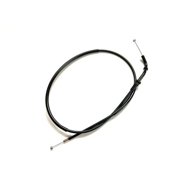 GPZ400F/F2 アクセルワイヤー ブラック 日本製 長さ選択可能 : エル
